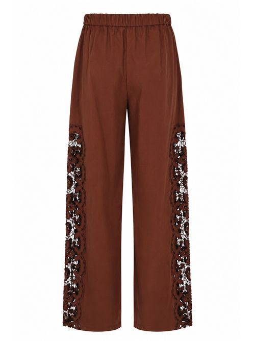 Pantaloni in cotone con ricamo Patrizia Pepe | 2P1764 A773B887